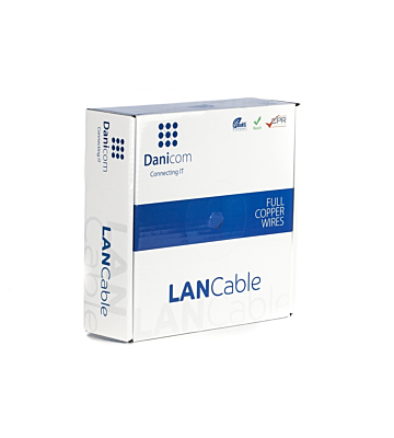 DANICOM CAT7 S/FTP 50m Starrleiter - LSZH (Dca)