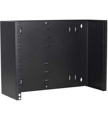 8 HE, 19” Montagerahmen für Wandbefestigungen ohne Schaniere - 180mm Tief 