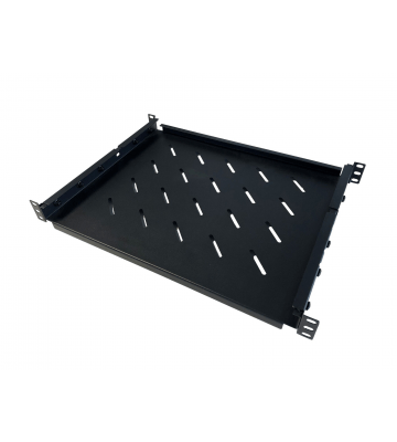 19” Universeller Fachboden 650mm bis 890mm - 1 HE