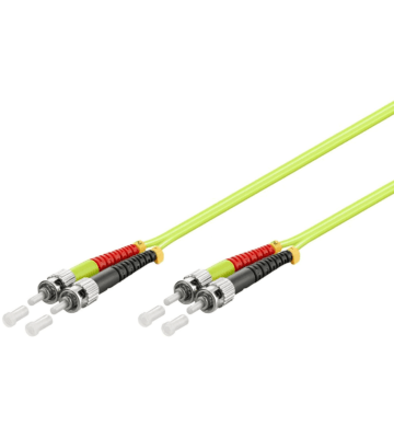 Glasfaserkabel ST-ST OM5 Duplex Patchkabel – 20 Meter