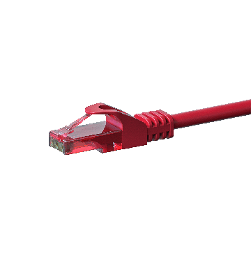 CAT6 Netzwerkkabel 100% Kupfer - U/UTP - 20 Meter - Rot