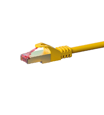 CAT 6 Netzwerkkabel LSOH - S/FTP - 15 Meter - Gelb