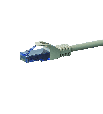 CAT6a Netzwerkkabel 100% Kupfer - U/UTP - 30 Meter - Grau