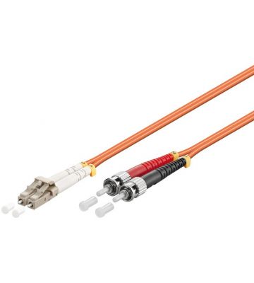 Glasfaserkabel LC-ST OM2 Duplex Patchkabel – 20 Meter