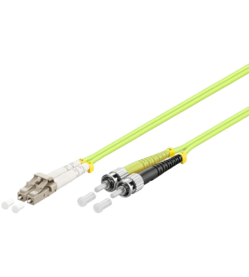 Glasfaserkabel LC-ST OM5 Duplex Patchkabel – 7,5 Meter