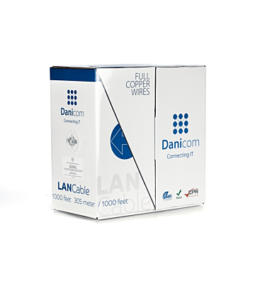 DANICOM CAT6 UTP 305m Starrleiter - LSZH (Dca)