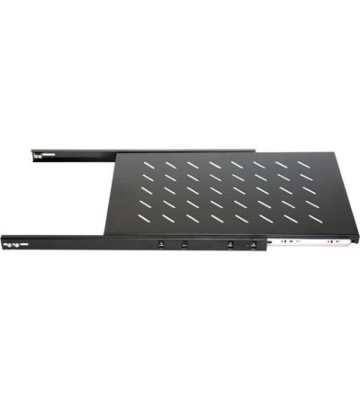 Ausziehbarer Fachboden – maximales Gewicht 18 KG  – 1 HE - 550mm Tief