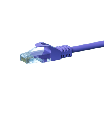 CAT5e Netzwerkkabel, U/UTP, 20 meter, Viollett, 100% Kupfer