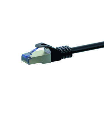 CAT 6a Netzwerkkabel LSOH - S/FTP - 20 Meter - Schwarz