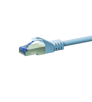 CAT 6a Netzwerkkabel LSOH - S/FTP - 0,50 Meter - Weiß