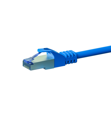 CAT 6a Netzwerkkabel LSOH - S/FTP - 15 Meter - Blau