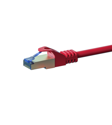CAT 6a Netzwerkkabel LSOH - S/FTP - 20 Meter - Rot