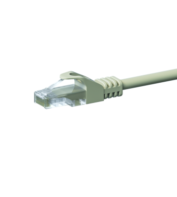 CAT 5e Netzwerkkabel U/UTP – 7,50 Meter - Grau - CCA