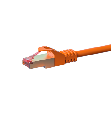 CAT 6 Netzwerkkabel LSOH - S/FTP - 30 Meter - Orange