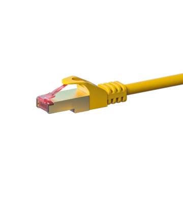 CAT 6 Netzwerkkabel LSOH - S/FTP - 50 Meter - Gelb