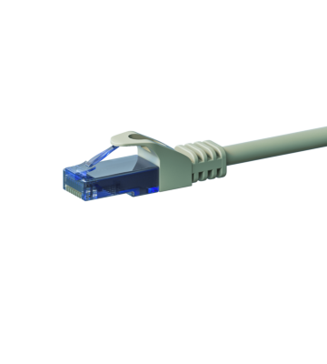 CAT6a Netzwerkkabel 100% Kupfer - U/UTP - 7,50 meter - Grau