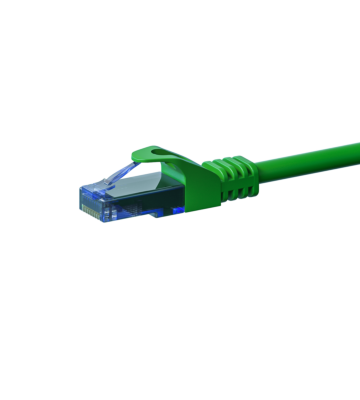 CAT6a Netzwerkkabel 100% Kupfer - U/UTP - 10 Meter - Grün