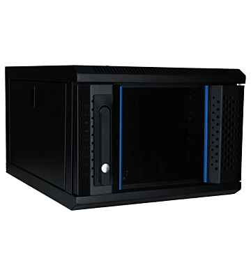 4 HE, 10” Serverschrank, mit Glastür, (BxTxH) 370x450x264mm