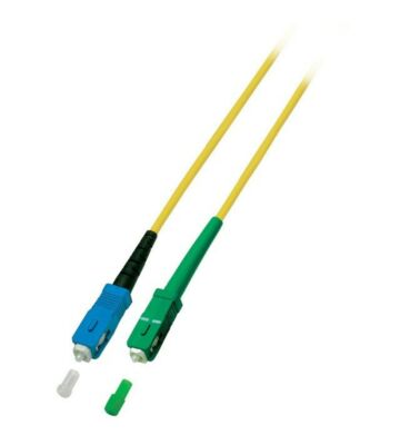 OS2 simplex Glasfaserkabel SC/APC-SC 15m