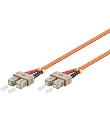 Glasfaserkabel SC-SC OM2 Duplex Patchkabel – 10 Meter