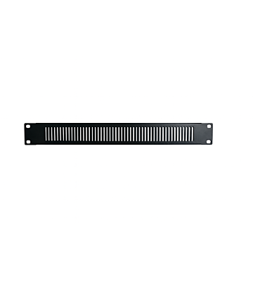 19” Blindabdeckung, vertikal perforiert – 1 HE