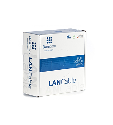 DANICOM CAT5E FTP 100m Starrleiter - LSZH (Eca)