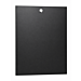 4 HE Metallseitenwand für 10" Servergehäuse - 450mm tief mit Schloss