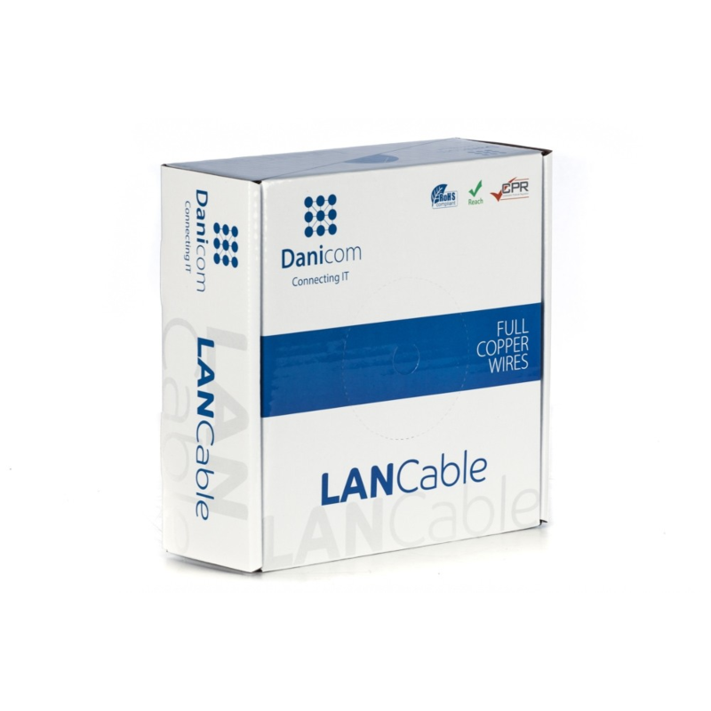 DANICOM CAT6 UTP 50m Starrleiter - LSZH (Dca)