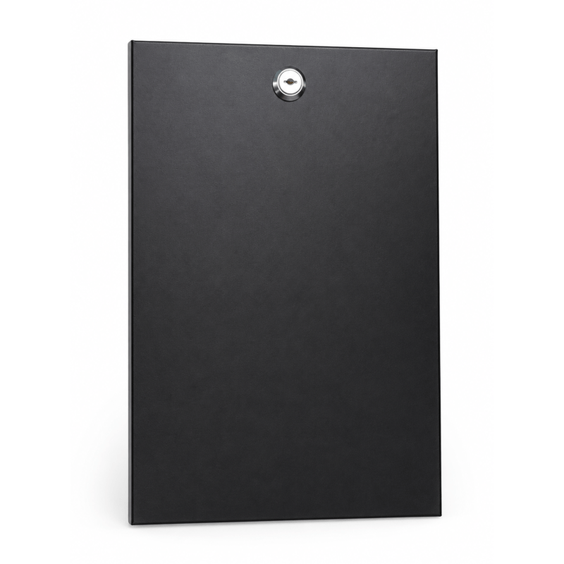 6 HE Metallseitenwand für 10" Servergehäuse - 310mm tief mit Schloss