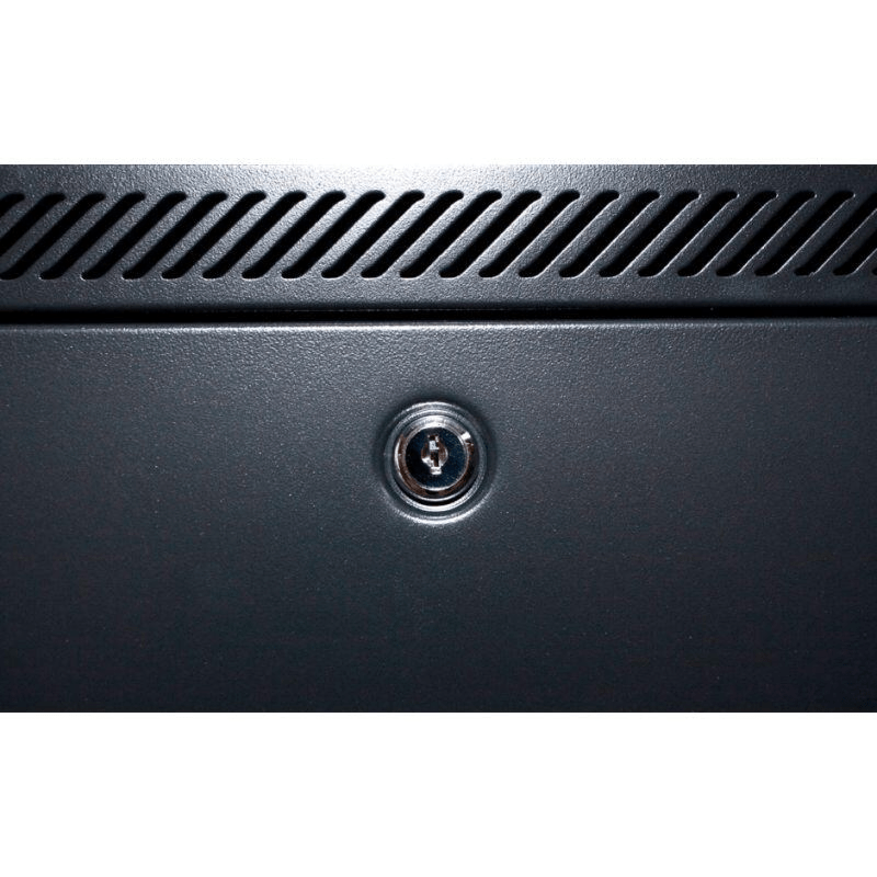 6 HE Serverschrank, Wandgehäuse, mit Metalltür (BxTxH) 600 x 600 x 367mm