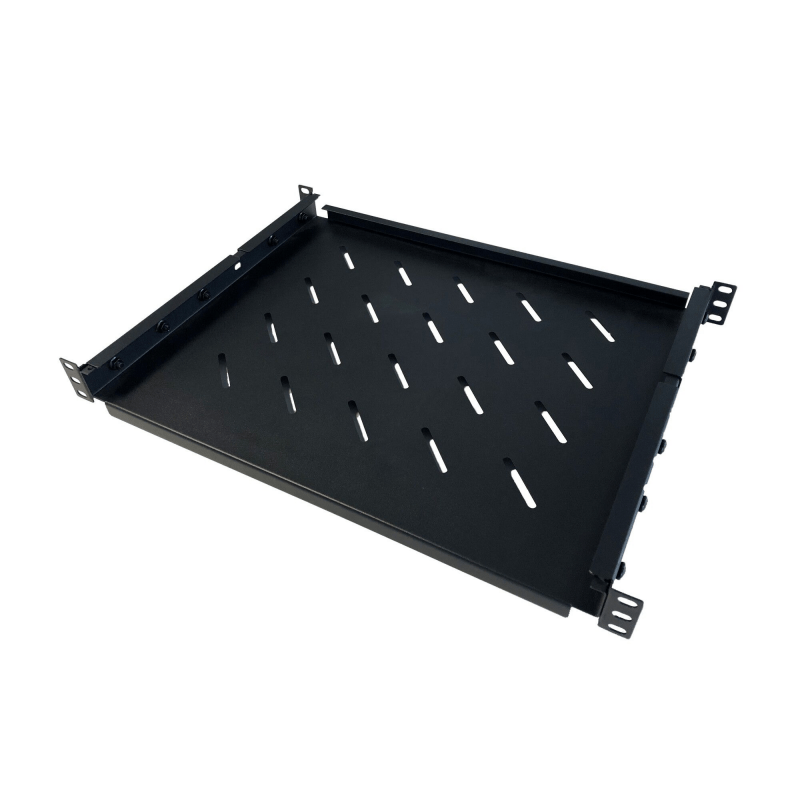 19” Universeller  Fachboden 650mm bis 890mm - 1 HE