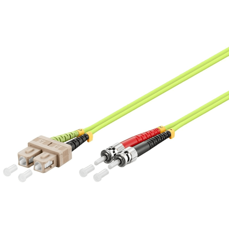 Glasfaserkabel SC-ST OM5 Duplex Patchkabel –5 Meter