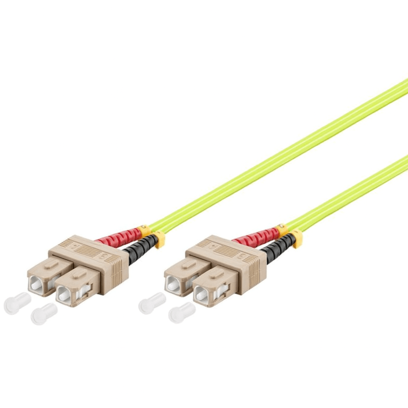 Glasfaserkabel SC-SC OM5 Duplex Patchkabel – 10 Meter