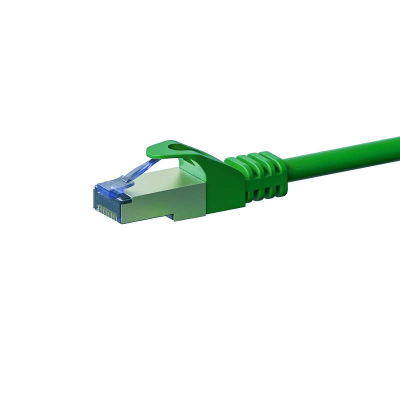 CAT 6a Netzwerkkabel LSOH - S/FTP - 15 Meter - Grün