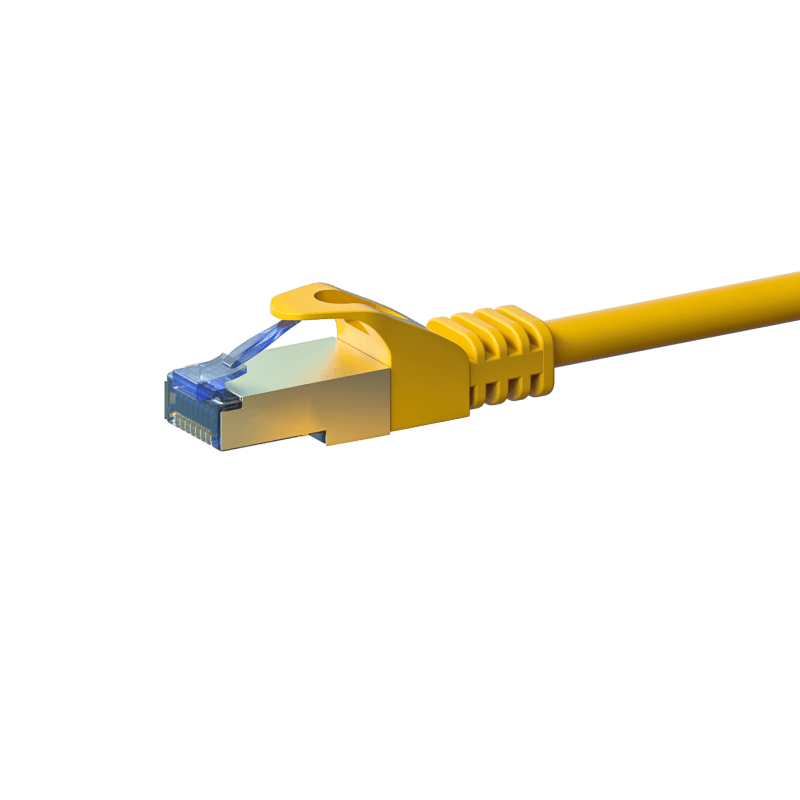 CAT 6a Netzwerkkabel LSOH - S/FTP - 1,50 Meter - Gelb