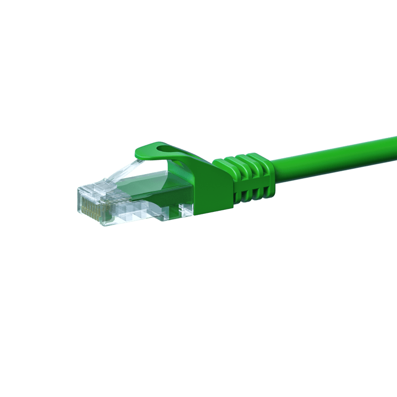 CAT 5e Netzwerkkabel U/UTP – 3 Meter - Grün - CCA