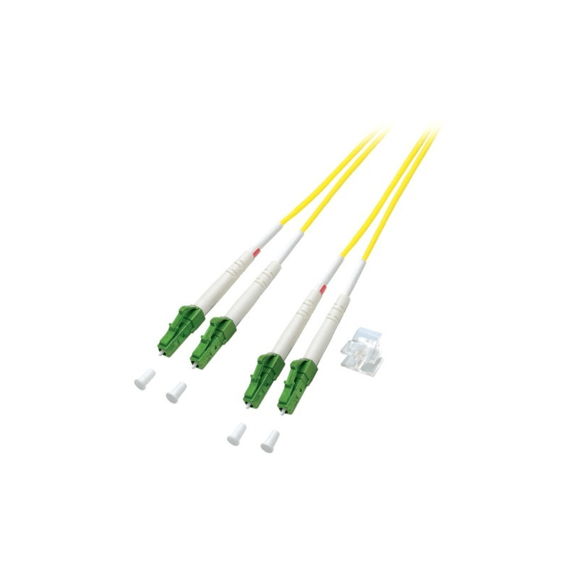 OS2 duplex Glasfaserkabel LC/APC-LC/APC 7,50m