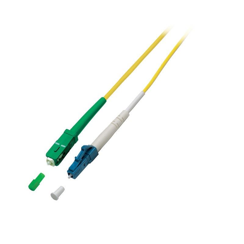 OS2 simplex Glasfaserkabel SC/APC-LC 3m