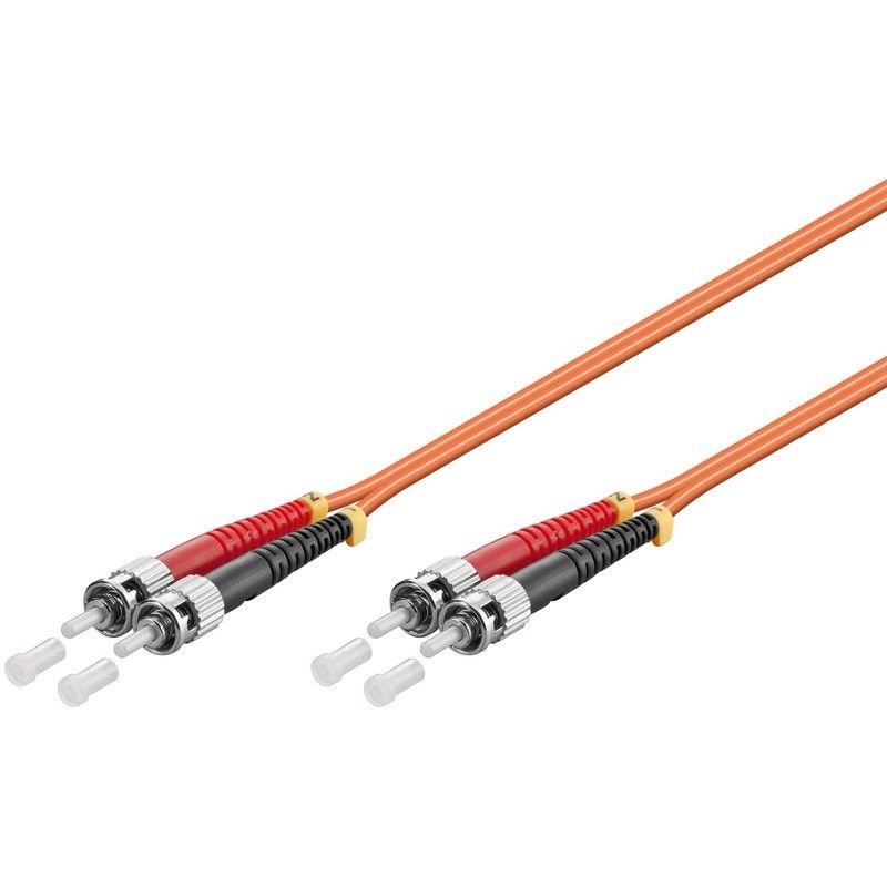 Glasfaserkabel ST-ST OM2 Duplex Patchkabel – 7.5 Meter