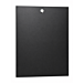 15 HE Metallseitenwand für 10" Servergehäuse - 450mm tief mit Schloss